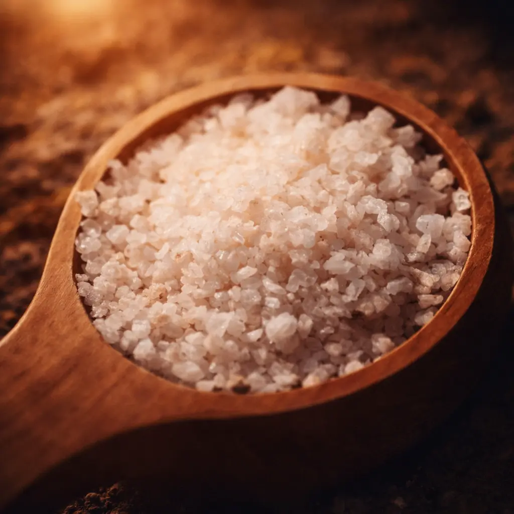Sal de Maras en grano grueso para parrillas y baños minerales